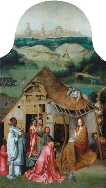 Jheronimus Bosch The Adoration of the Magi Germany oil painting art